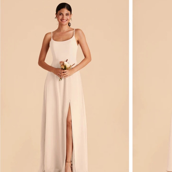Birdy Grey Dresses & Skirts - Elegant Champagne Maxi Dress